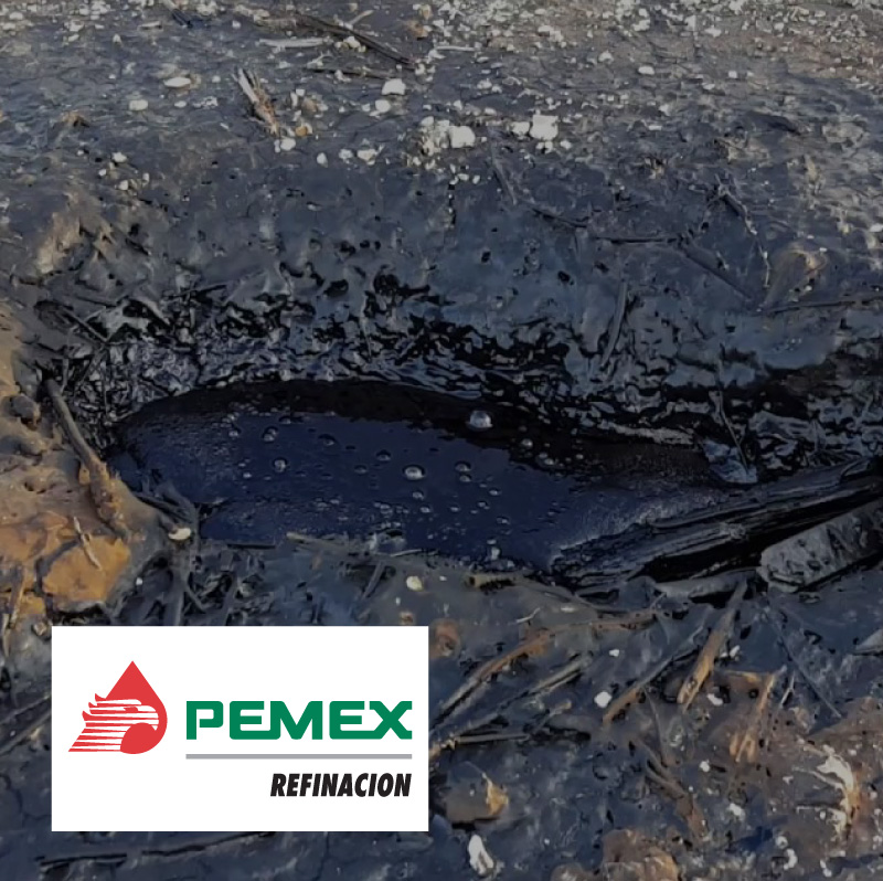 Remediación en Batch derrame de petróleo